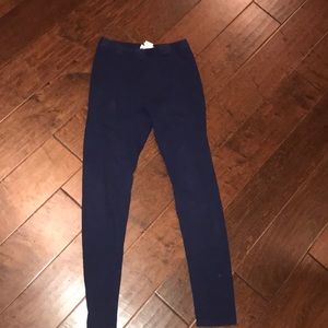 Never worn forever 21 blue leggings